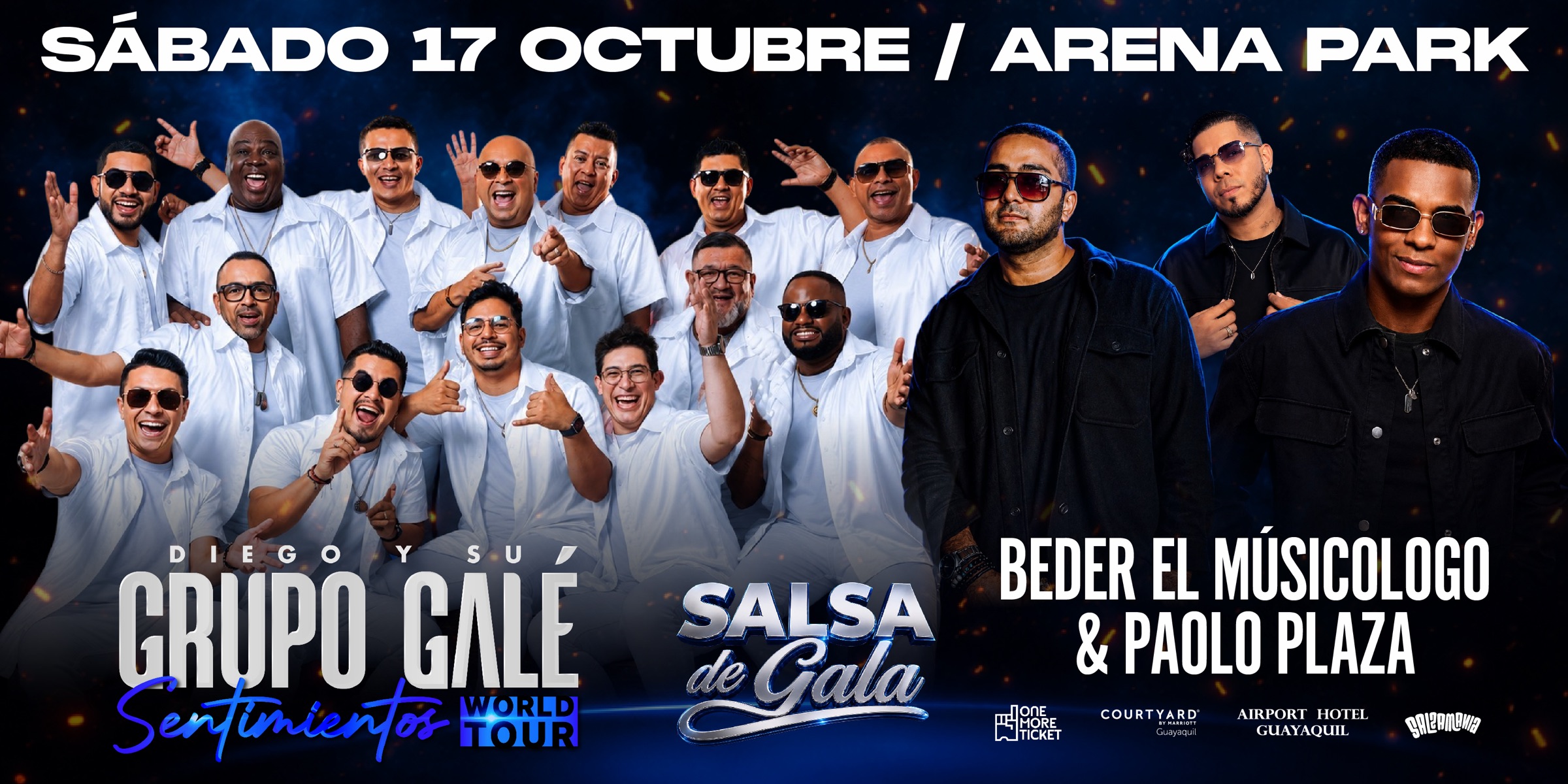 Diego y su Grupo Galé, Beder El Musicólogo y Paolo Plaza